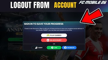 How to Logout of FC Mobile 26 - Full Guide