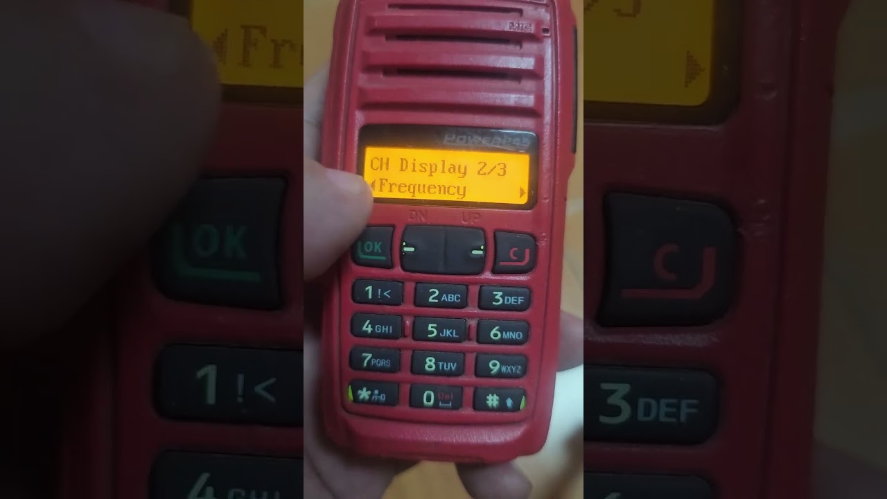 วิธีเปลี่ยน ch เป็นความถี่ HYT Power 245