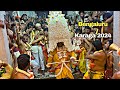 Bengaluru karaga 2024 first step outside the temple