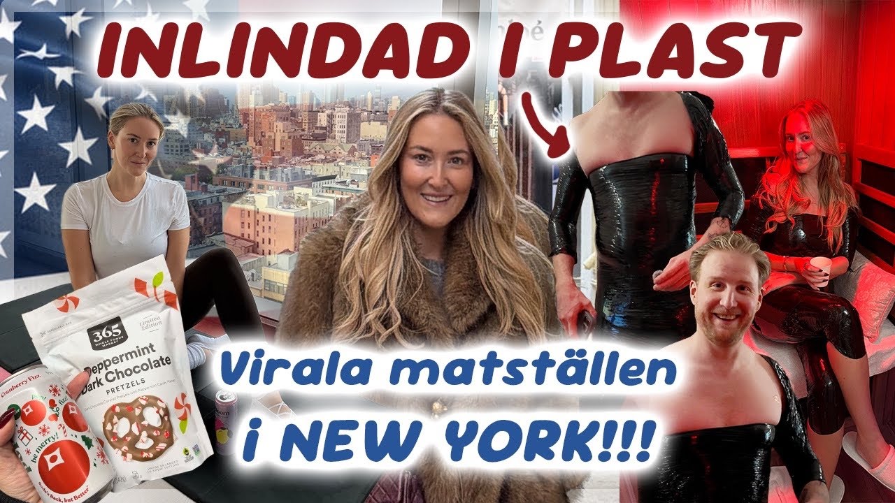 NEW YORK VLOGG! Galna hälsotrender och viral mat!