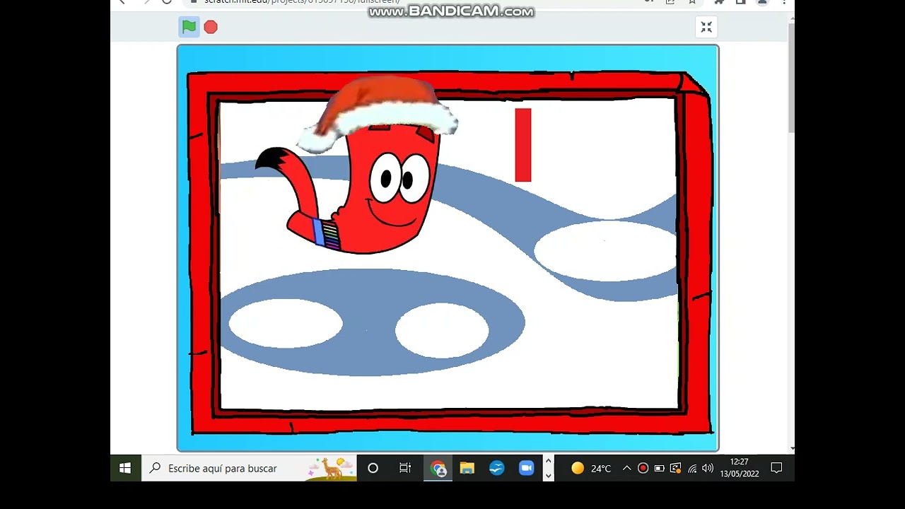 I'm Red Map A Christmas Holiday Helping