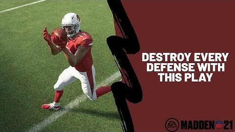 The Best Passing Play In Madden 21| Destroy Every Coverage With This Play|