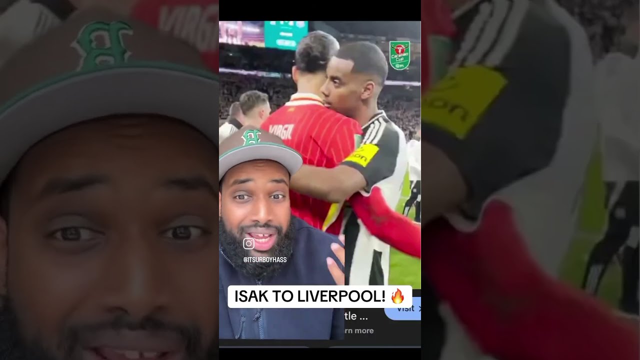 ISAK TO LIVERPOOL HERE WE GO Football Premierleague Anfield Liverpool Alexanderisak Fc26