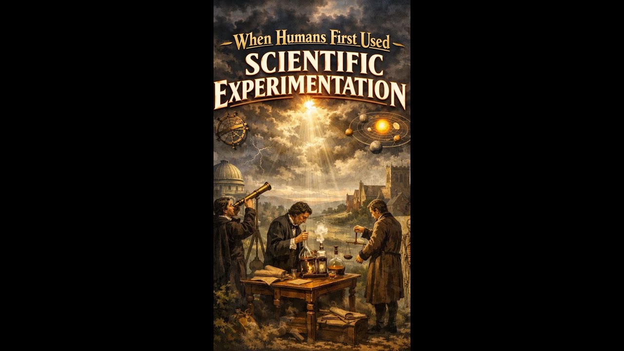 First Scientific When Humans First Used Scientific Experimentation #Science - YouTube