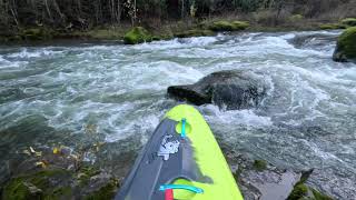 Kayaking on Lower Trout and The Upper Wind - (2.4', 6.1') by Andy Lozovoy 125 views 2 months ago 4 minutes, 41 seconds