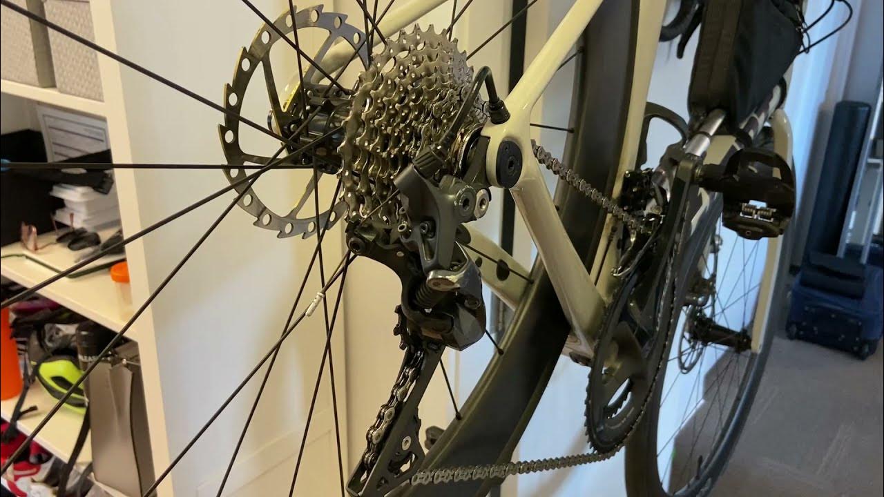 Cyclist problem Cross chaining explained YouTube