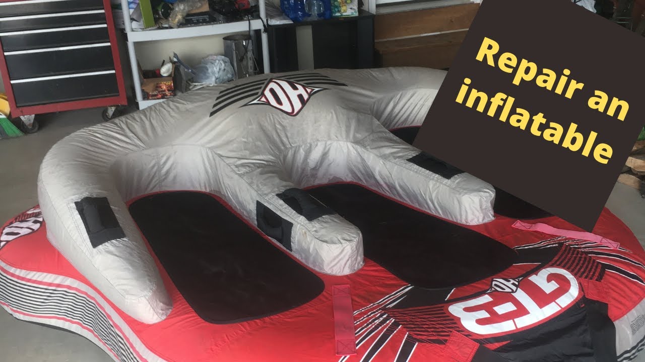Repair an inflatable. Make your own repairs. - YouTube