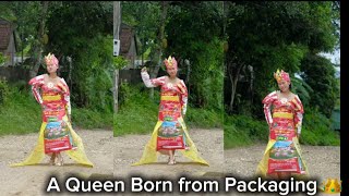 Dari Kemasan Pakan Ternak Menjadi Gaun Ratu yang Memukau | Transformasi Busana Daur Ulang 👑♻️