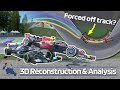 Hamilton vs verstappen 3d crash animation  2021 italian gp