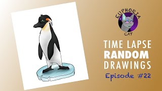 How to Draw a Penguin in Procreate | RANDOM | Episode 22 @euphiedraws5732