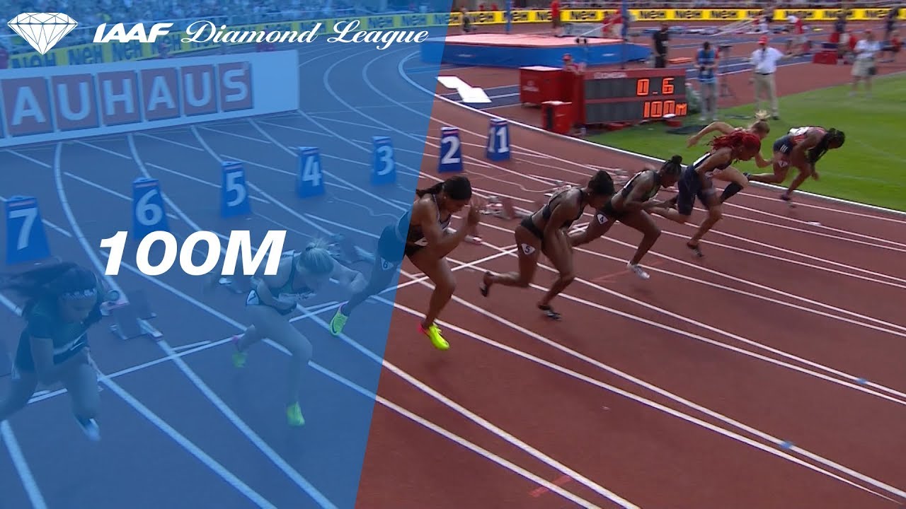 Dina-Asher Smith Wins Women's 100m - IAAF Diamond League ...