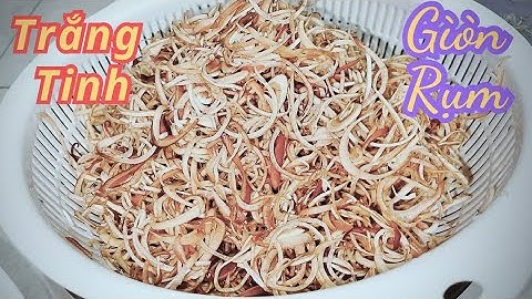 Mẹo Nhỏ Cách Thái Hoa Chuối Trắng Giòn Không Bị Thâm Đen Để Ăn Cả Tuần 310