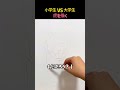 小学生 VS 大学生虎を描く