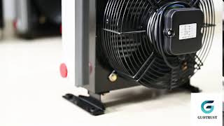 AC 220/380 DC12V/24 electric motor fan hydraulic oil cooler heat exchanger. adam@guotrust.com