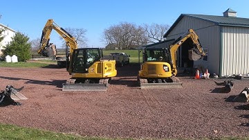 CAT 304 vs New next gen CAT 306 Mini Excavator "Side by Side Comparison"