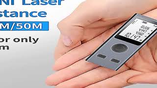 30M/50M Mini Smart Laser Distance Meter Measure Infrared Rangefinder USB Rechargeable Port