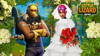 RAPTOR AND LITTLE KELLY WEDDING! - FORTNITE SHORT FILM