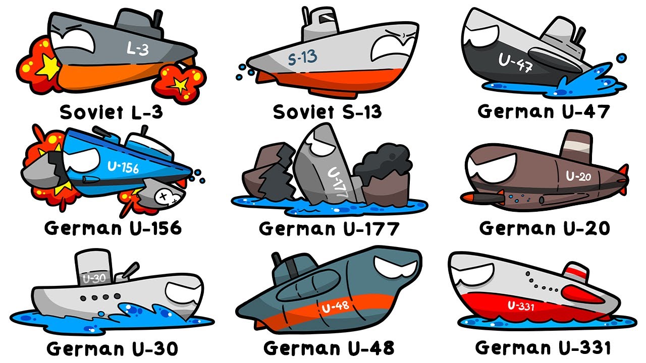 Все самые смертоносные атаки подводных лодок объясняются за 14 минут