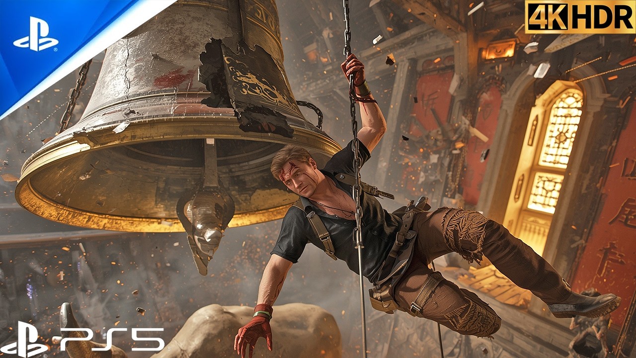 Uncovering the Hidden Secret of an Ancient Temple | Uncharted 4 (4K 60FPS)