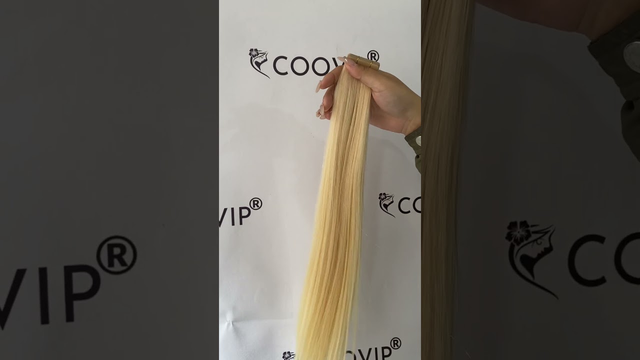 Slim Tape Hair Extensions: Lightweight and Seamless for a Natural Look!