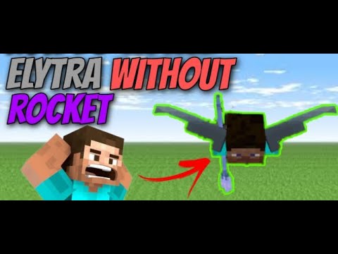 how to use elytra without rocket in java 100% working - YouTube