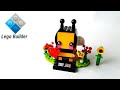 Lego BrickHeadz/Seasonal 40270 Valentine&#39;s Bee - Lego Speed Build Review