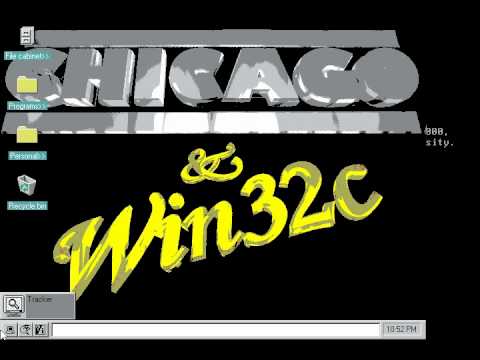 Microsoft Windows Chicago build 34