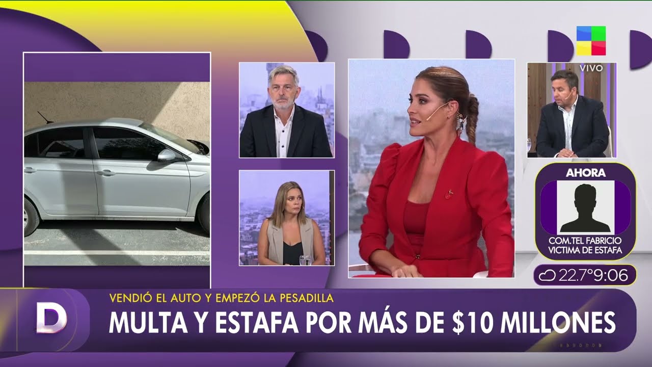 🚨 VENDIÓ SU AUTO, LO ESTAFARON Y LE LLEGAN MULTAS MILLONARIAS