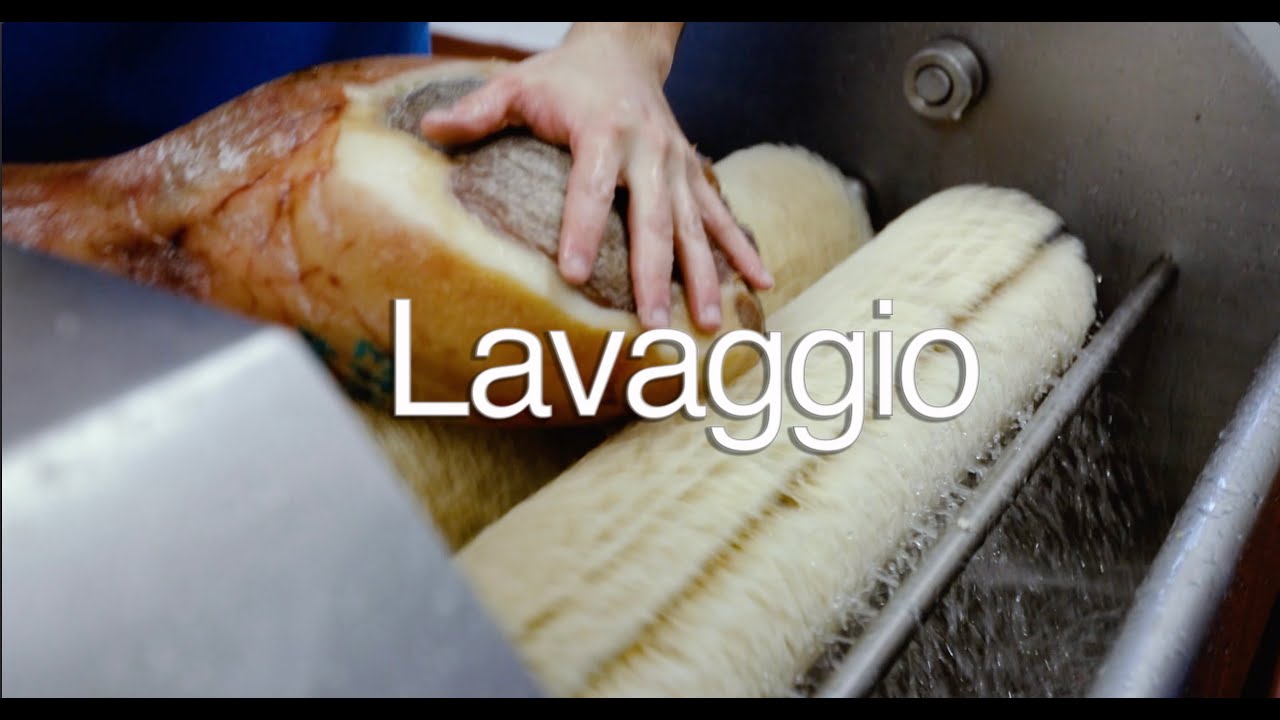 Prosciutto crudo San Daniele Lavaggio artigianale Prosciutti