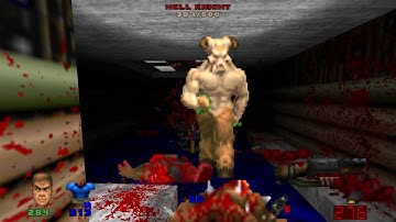 Brutal Doom 2 Level 2: Underhalls (Full 100%)