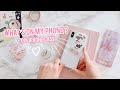 WHAT'S ON MY PHONE ? (+ DIY de ma coque transparente) 📱