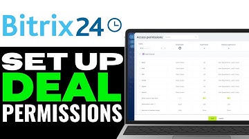 How to Set Up Deal Permissions in Bitrix24 2025 (EASY GUIDE)