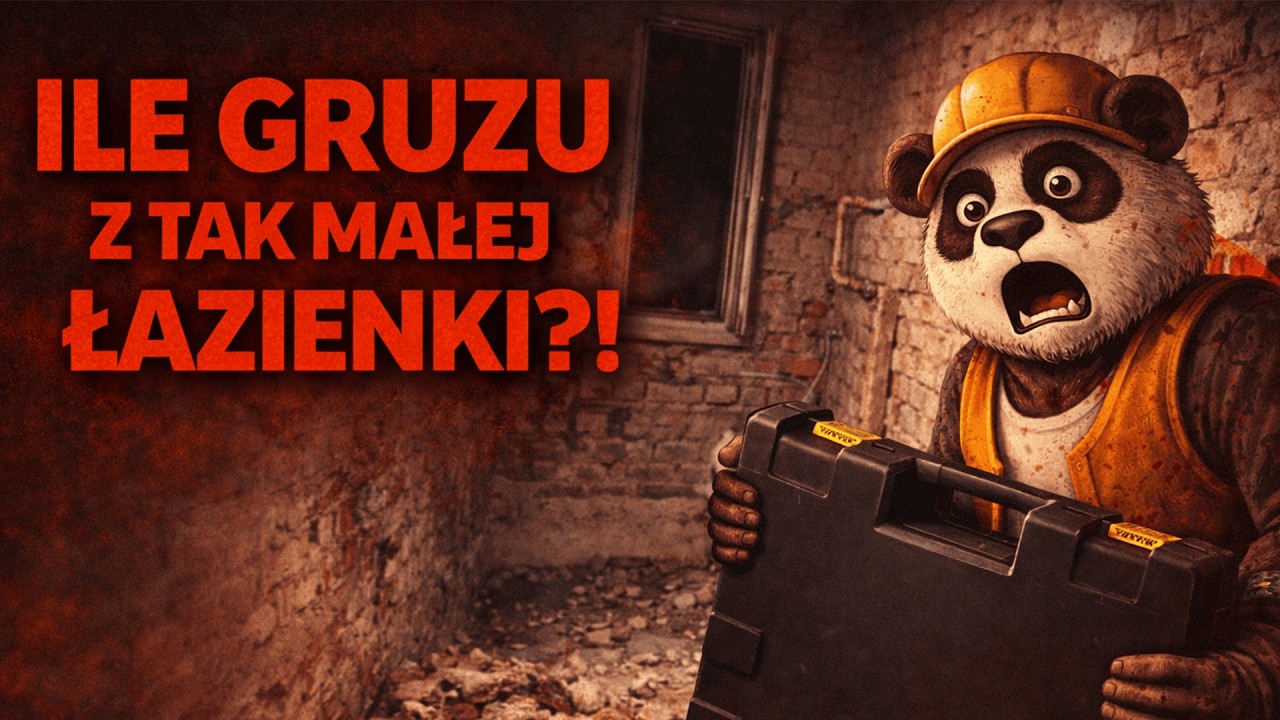 Razem z kafelkami zerwałem coś więcej ze ściany