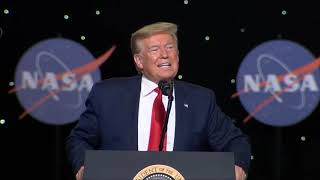 May 30, 2020 - Trump calls for Unity for George Floyd at NASA SpaceX Launch Inspirational Speech