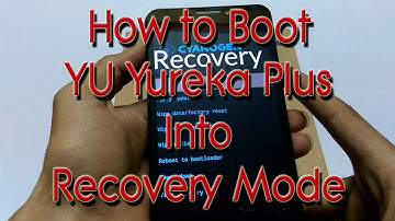 How to Boot Yureka Plus into Recovery Mode