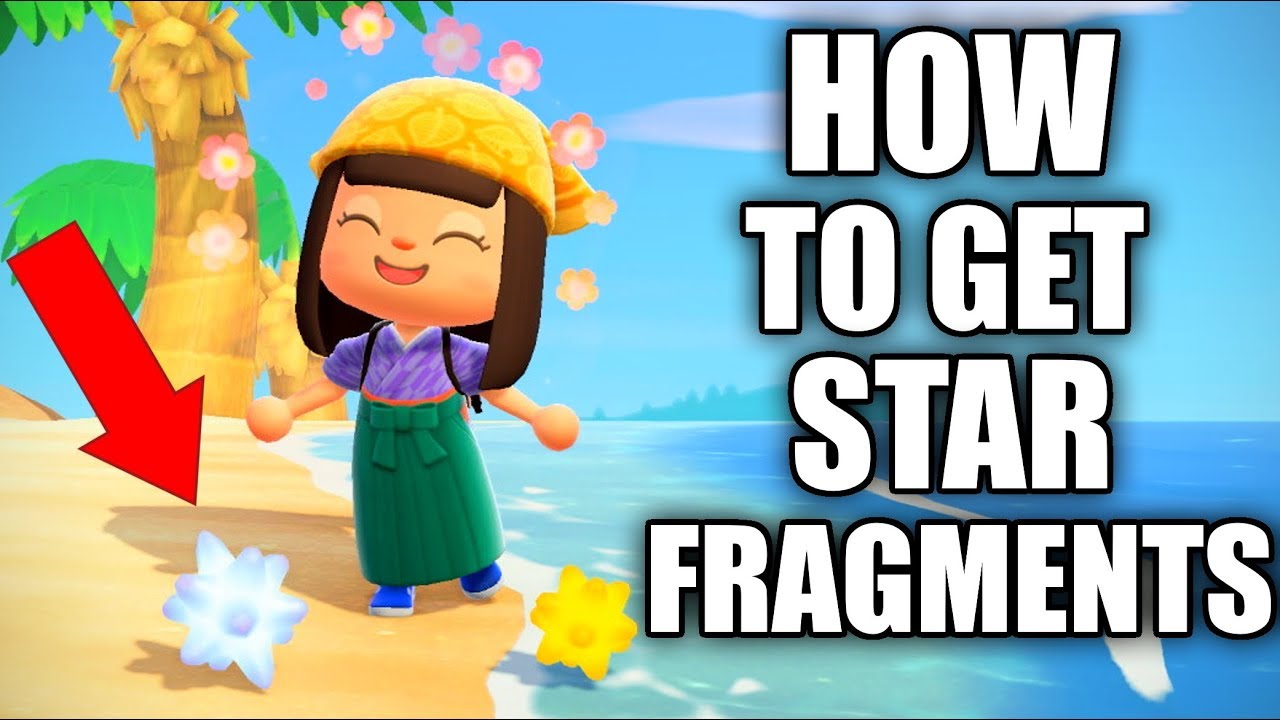 HOW TO GET Star Fragments in Animal Crossing New Horizons