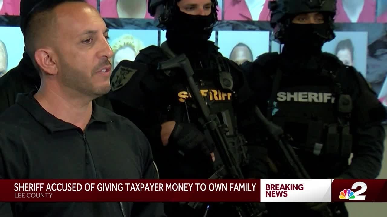 Lee County Sheriff Carmine Marceno Accused Of Laundering Money And Misappropriating Funds