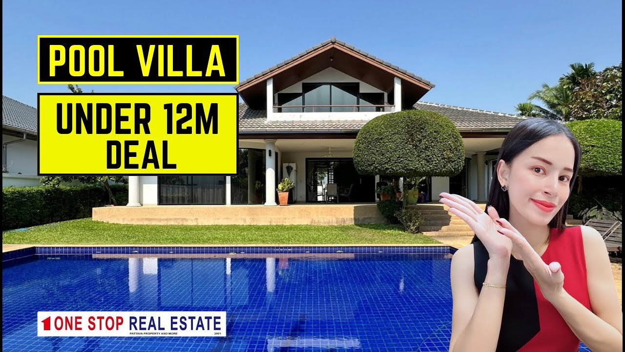 Is This Pattaya’s CHEAPEST LUXURY Pool Villa UNDER 11 M THB? | Real Estate Pattaya Thailand