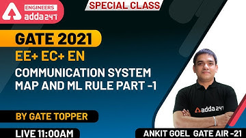 Weekend Special Class | Communication System | Map and ML Rules (Part 1) | EE+ EC+ EN | GATE 2021