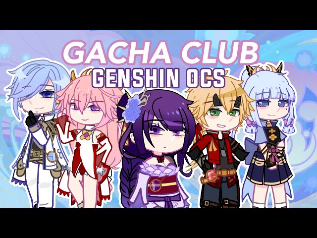 Genshin gacha ocs, Genshin impact oc offline codes, Gacha club, Part  12, Sumeru