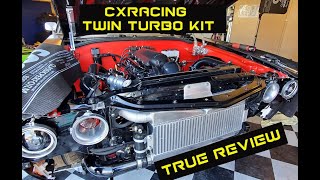 Cxracing Chevelle Twin Turbo Kit Review