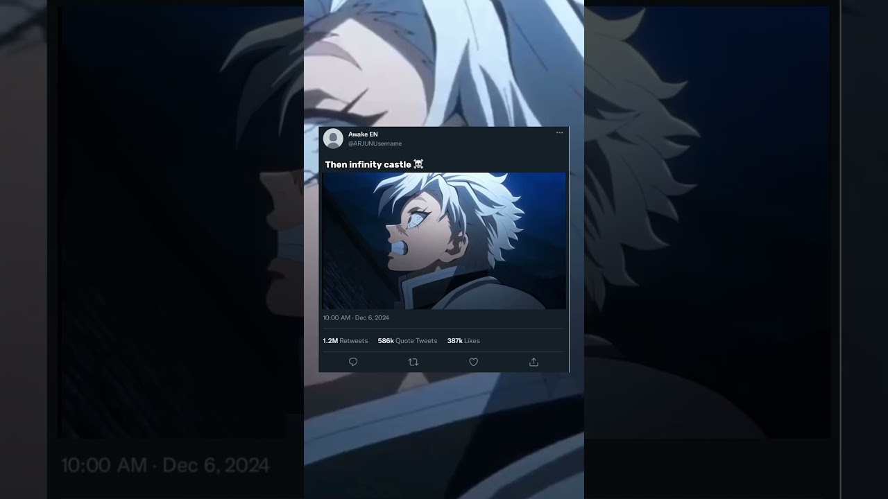 [The infinity Castle ☠️‼️] 