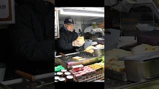 ”해외에서 난리난 토스트 할아버지?“ 홍대 길거리 토스트 푸드트럭 Korean Toast #korean street food #Short