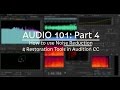 How to use Noise Reduction & Restoration Tools in Audition CC (Audio 101: Part 4)