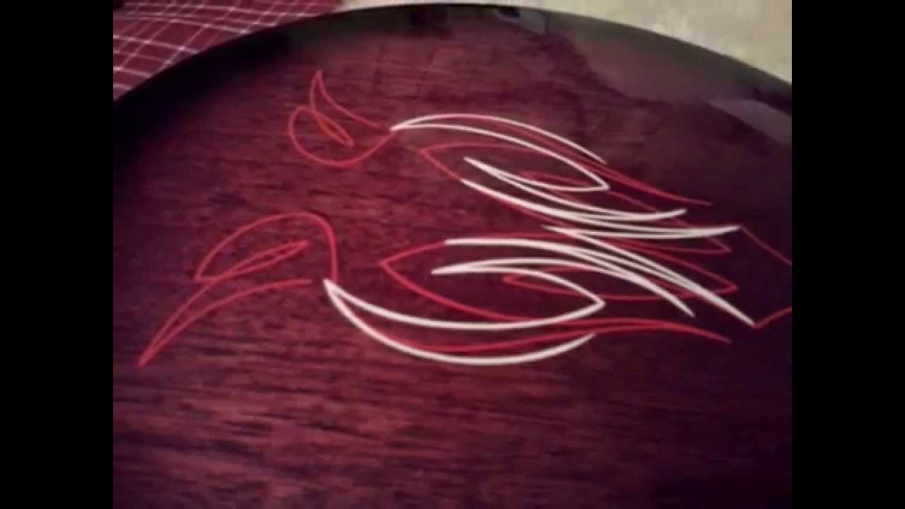 how to apply pinstriping decal YouTube