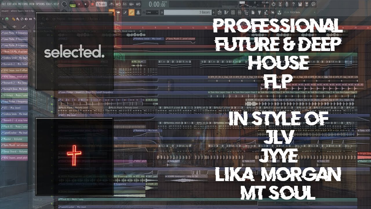 Professional Deep / Future House FLP in style of JLV, Jyye, Lika Morgan, EDX, MT Soul ( Selected. )