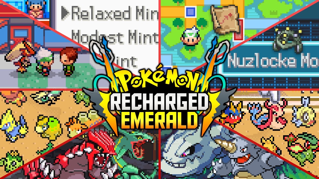 UPDATED Pokemon GBA With DEXNAV, Modern UI, FOLLOWING PKMN