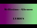 Ghemon - Bellissimo (Lyrics)