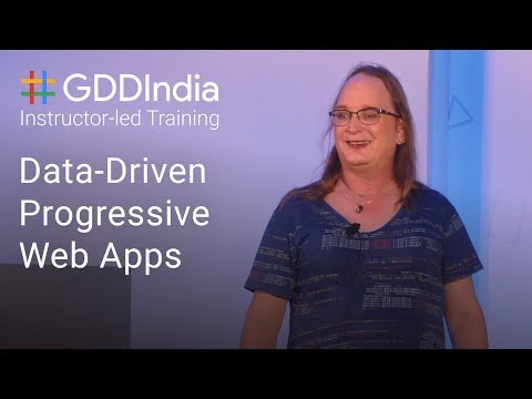 Data-Driven Progressive Web