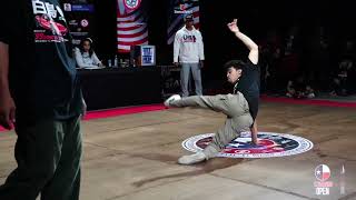 D-Tex vs. Valencio // BBOY TOP 4 // TEXAS BREAKING OPEN